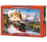 Castorland - C-103409-2 - Puzzle - Train à Vapeur - 1000 Pièces