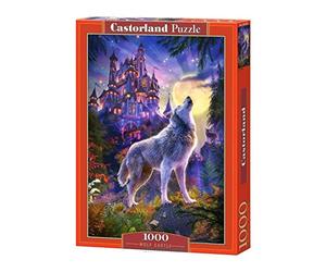 Castorland C-104178-2 Puzzle panoramique Château de Loup Hobby, Ensemble de 1000 pièces, Multicolore