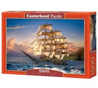 Castorland - C-151431-2 - Puzzle - Voile au Coucher du Soleil - 1500 Pièces