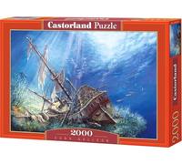 Castorland - C-200252-2 - Puzzle - Naufrage de Voilier - 2000 Pièces