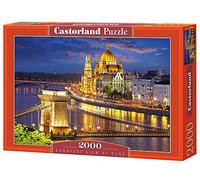Castorland - C-200405-2 - Puzzle - Vue sur Budapest Au Crépuscule - 2000 Pièces