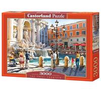 Castorland - C-300389-2 - Puzzle - Fontaine de Trevi à Rome - 3000 Pièces