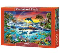 Castorland Puzzle Crique au Paradis – 3000 pièces – Paysage et nature – Dès 15 ans