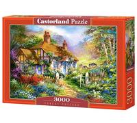 Castorland Hobby Puzzle Panoramique Forest Cottage, 3000 pièces, C-300402-2, Multicolore, Petit