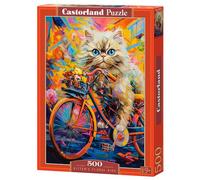 CASTORLAND Castorland B-54015 Puzzle de 500 pièces avec balade florale pour chaton