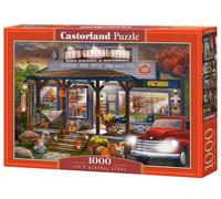 CASTORLAND Castorland C-104505-2 Puzzle de 1 000 pièces, Magasin général Jeb, scène de Porche, Puzzles de Peinture, Puzzle pour Adultes, Castorland C-104505-2