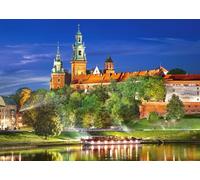 Castorland Château de Wawel de nuit Pologne Puzzle 1000 C-103027-2
