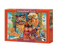 Puzzle 2000 pièces - CASTORLAND - David Galchutt : Hiboux - Animaux - Intérieur - Adulte