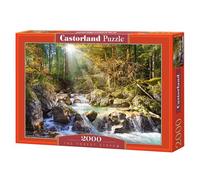 Puzzle 2000 pièces - CASTORLAND - Le ruisseau de la forêt - Marron - Pour enfants à partir de 15 ans