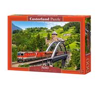 Castorland - B-52462 - Puzzle - Train sur Le Pont - 500