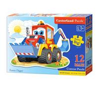 Castorland Funny Digger Puzzle 12 pièces maxi B-120024