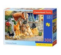 Castorland Jigsaw entre Gathering friends 300 bits Multicolore G