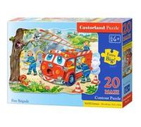 Castorland Jigsaw Fire Brigade 20 pièces MAXI Multicolore G