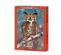 Castorland Jigsaw Great Horned Owl - Great Horned Owl d' Great Horned Owl 500 pièces Multicolore G
