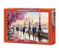 Castorland Jigsaw Le Along the River de Along the River des pièces 2000 Multicolore G