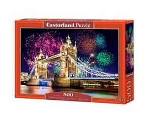 Castorland Jigsaw Tower Bridge, England 500 pièces Multicolore G