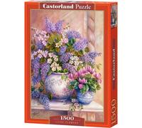 CASTORLAND Lilas Bouquet de fleurs Puzzle 1500 pièces