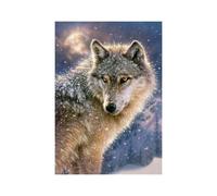 CASTORLAND Loup solitaire puzzle 500 pièces