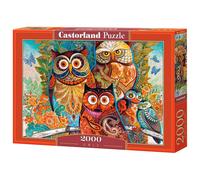 Castorland Owls 2000 pcs Jeu de puzzle 2000 pièces Art