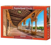 Castorland Puzzle 1000 pièces : Place d'Espagne, Séville, Espagne
