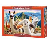 Selfie De Lamas - Puzzle 1000 Pièces