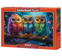 Puzzle 1000 pièces : Trois petits hiboux
