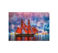 Castorland Puzzle 1000T Rote Fregatte