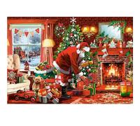 Castorland Puzzle 1500 pièces : Livraison spéciale du Père Noël