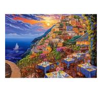 Castorland Puzzle 1500 pièces : Soirée Romantique Positano