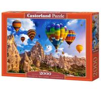 Puzzle 2000 pièces : Ballons colorés, Cappadoce