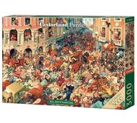 Castorland Puzzle 3000 pièces : Course de taureaux à Pampelune