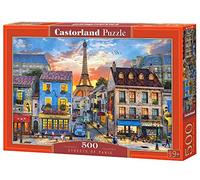 Castorland Puzzle 500 pièces, Rues de Paris, B-52684