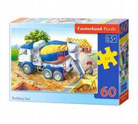 CASTORLAND Puzzle 60 pièces - Chantier de construction