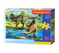 Castorland Puzzle 70 Tyrannosaurus vs. Triceratops CASTOR 5904438070084