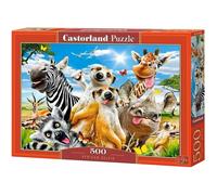 CASTORLAND Puzzle africain selfie 500 pièces