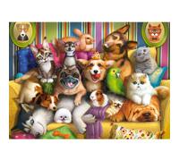 CASTORLAND Puzzle Animaux ludiques 70 pièces
