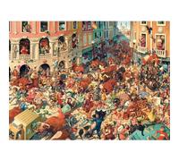 CASTORLAND Puzzle Art Collection : La course de taureaux à Pampelune 3000 pièces