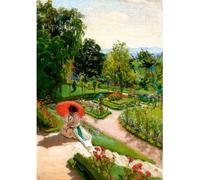 CASTORLAND Puzzle Art Collection : le parapluie rouge 500 pièces