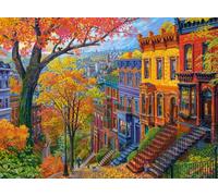 Castorland Puzzle Autumn City Hill - 3000 pièces de puzzle amusant