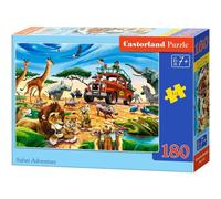 CASTORLAND Puzzle Aventure au safari 180 pièces