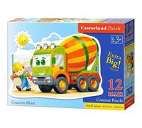 CASTORLAND Puzzle Bétonnière MAXI 12 pièces
