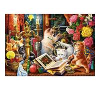 CASTORLAND Puzzle chaton magicien 1000 pièces