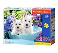 CASTORLAND Puzzle chiots West Highland Terrier 200 pièces