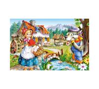 Castorland Puzzle classique du Petit Chaperon Rouge pour garçons et filles à par