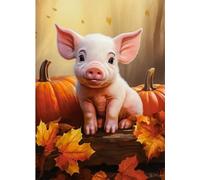CASTORLAND Puzzle Cochon mignon 300 pièces