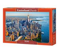 Puzzle 500 pièces Castorland - Coucher de soleil sur Manhattan multicolore
