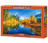 CASTORLAND Puzzle de 1000 pièces, Les trois frères, parc national de Yosemite, États-Unis, puzzle de paysage d'automne, puzzle de nature relaxante, puzzle pour adultes, Castorland C-105489-2