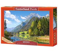 CASTORLAND Puzzle de 2000 pièces, Refuge de Montagne dans Les Alpes, Allemagne, Paysage idyllique, Alpes tyroliennes, Puzzle Adulte, Castorland C-200832-2