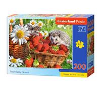 CASTORLAND Puzzle de desserts à la fraise 200 pièces