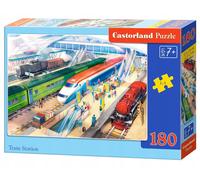 CASTORLAND Puzzle de la gare 180 pièces